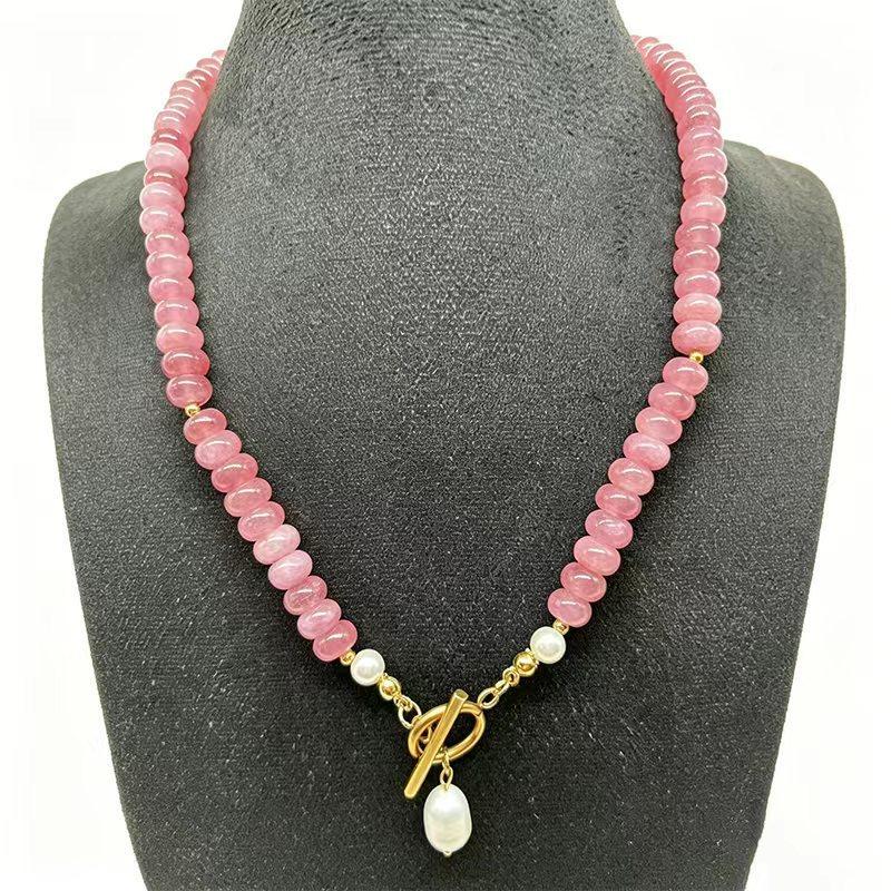 7 Necklace Pink