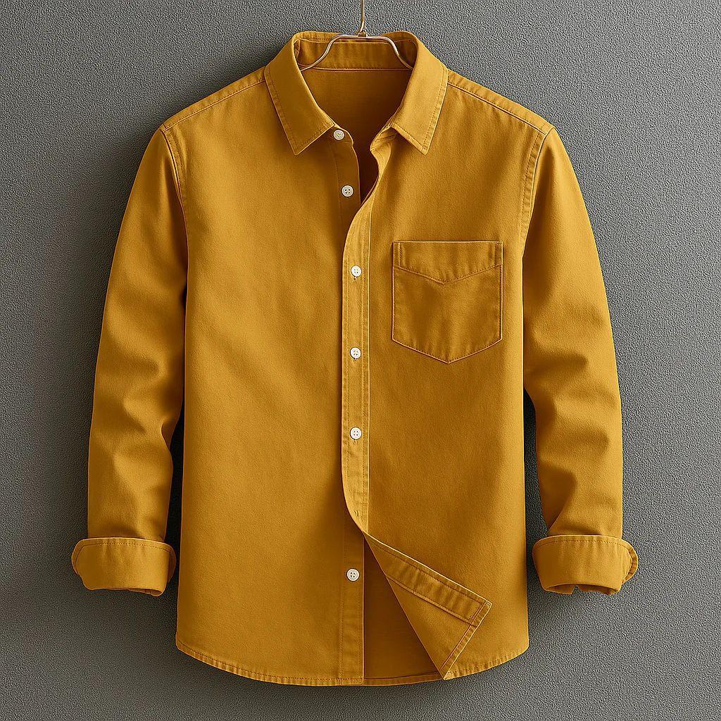 Men's Business Shirt Autumn New Casual