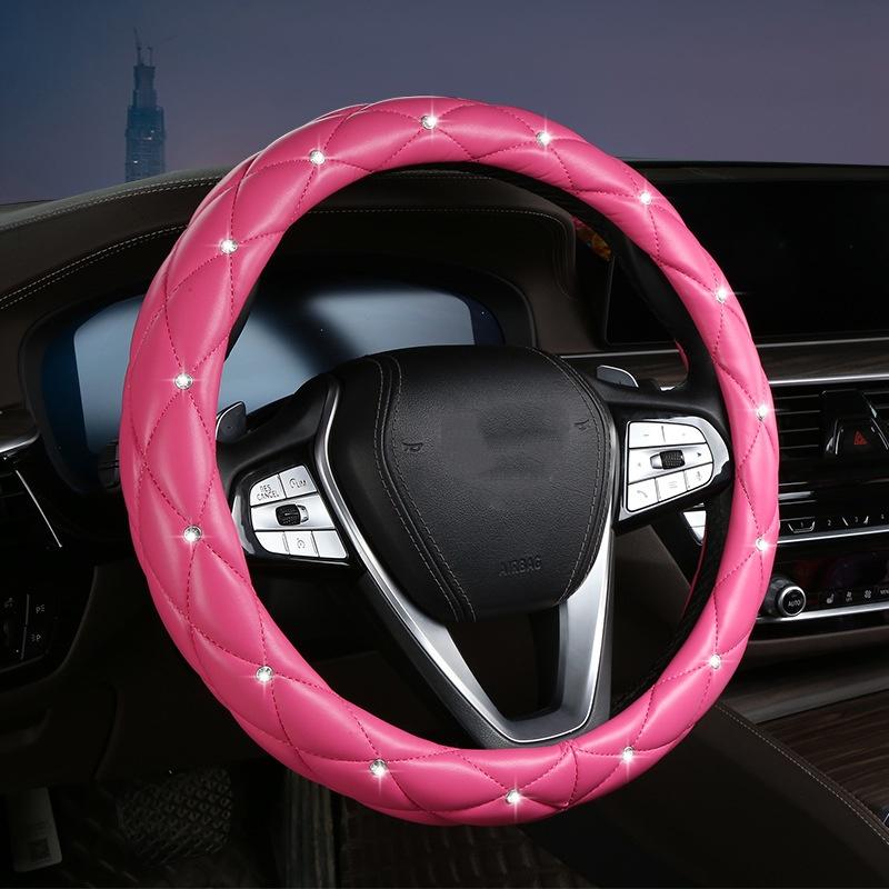 Winter Car Steering Wheel Cover