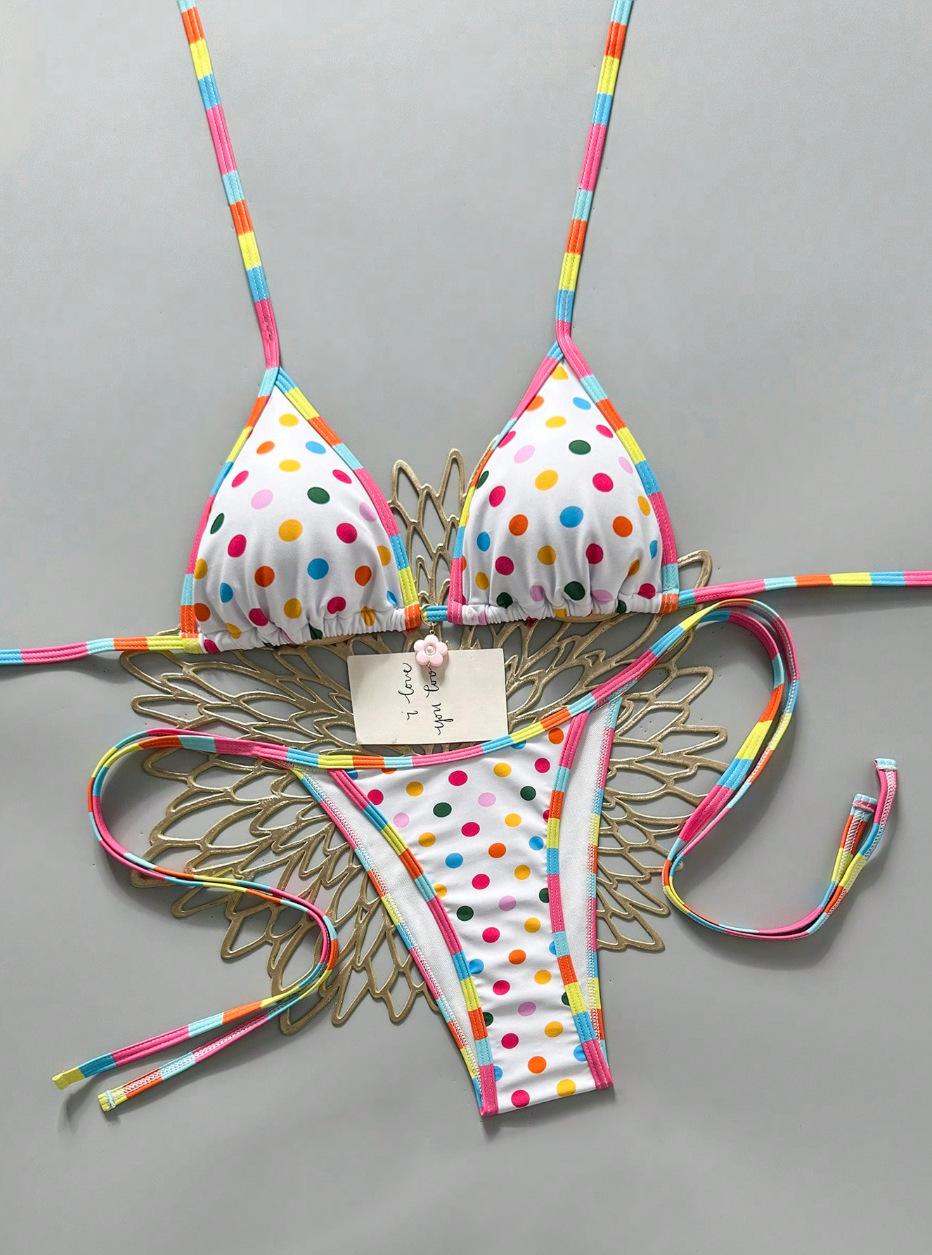 Printed Bikini Sexy Two-piece Swimsuit For Women