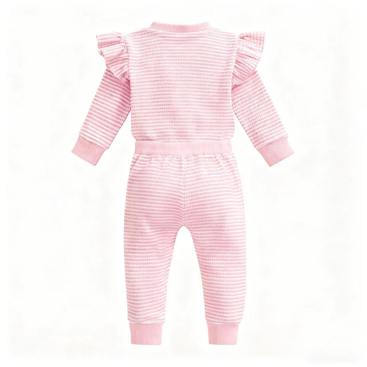 Embroidered Hoodie And Pants Loungewear Set