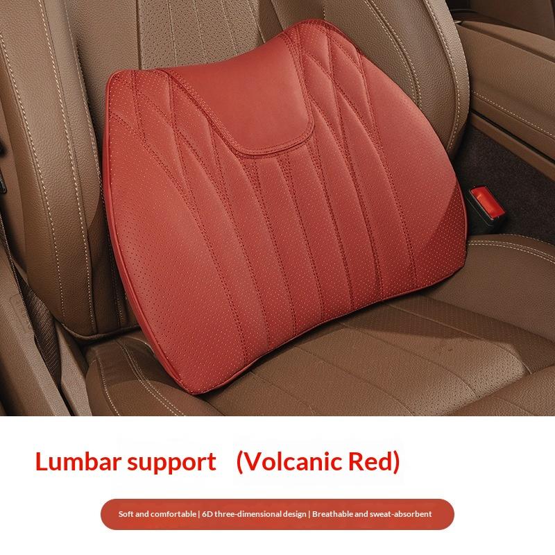 Red Lumbar Support