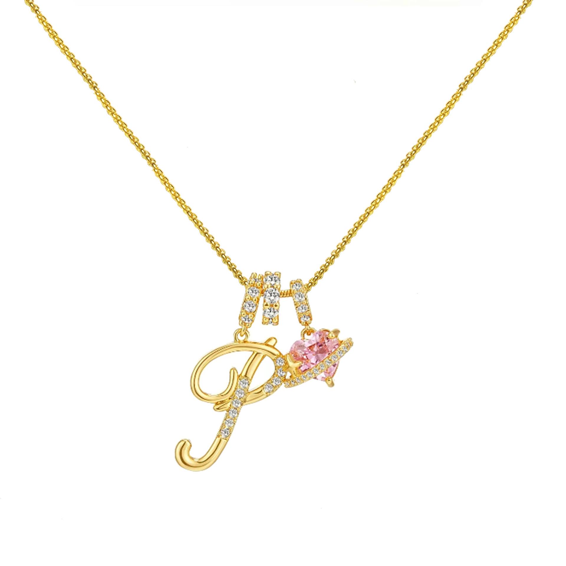 Dopamine 26 English Letter Necklace Girl Light Luxury Minority High Sense