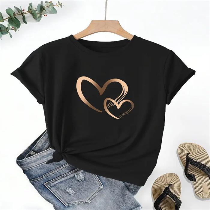 Women's Summer T-shirt Printing Fashion Casual