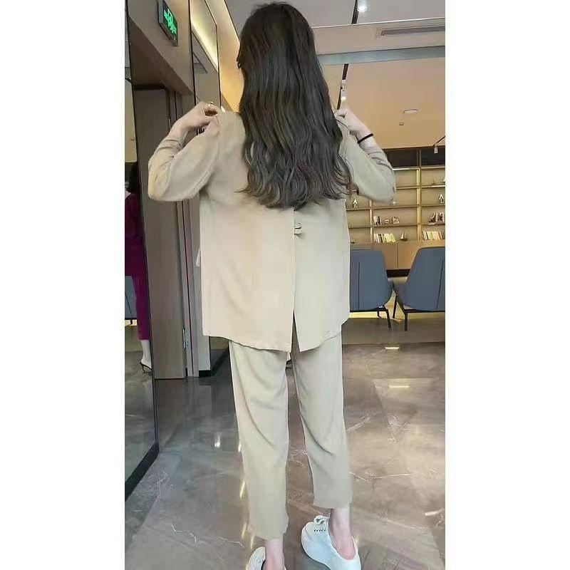 Women's Stylish And Elegant Suit Set Formal Pants And Casual Jacket