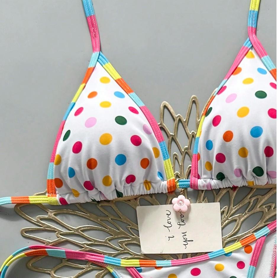 Printed Bikini Sexy Two-piece Swimsuit For Women