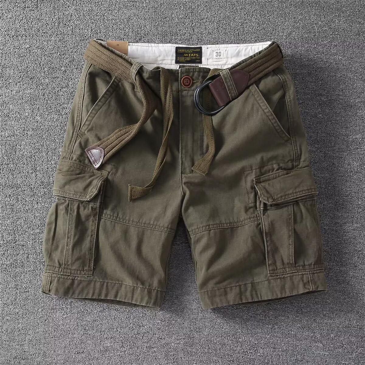 28 / Army Green / Without belt