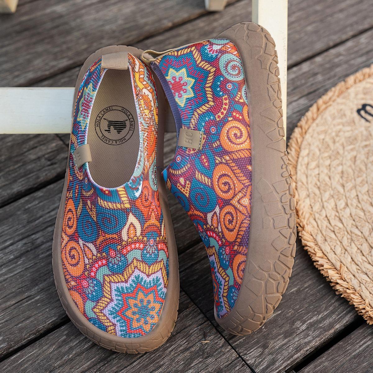Womens Slip-on Soft-soled Sports Casual Shoes