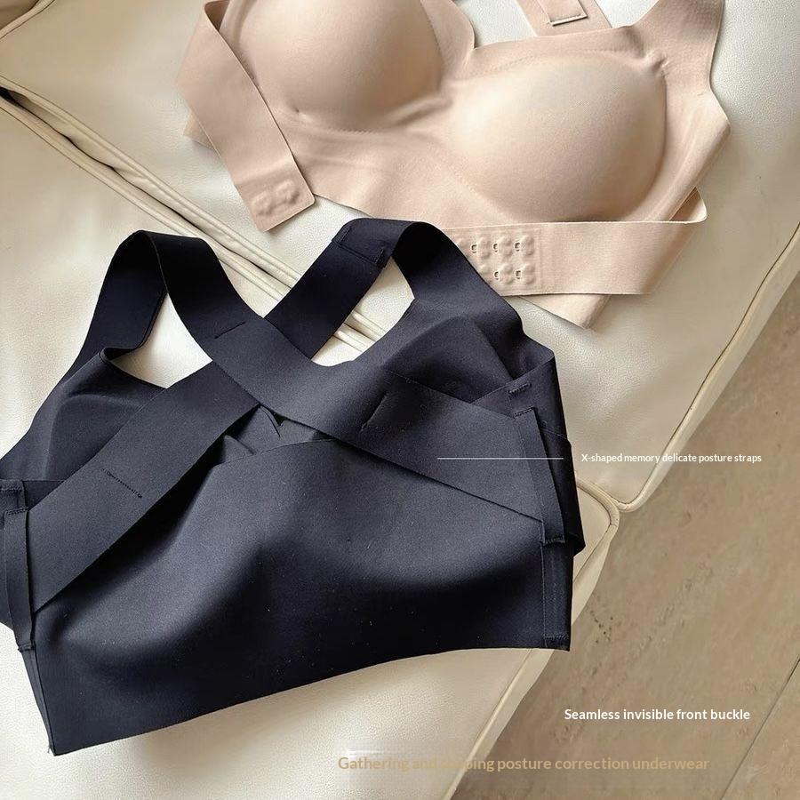 Posture-correcting Womens Underwire Bra With Front Closure