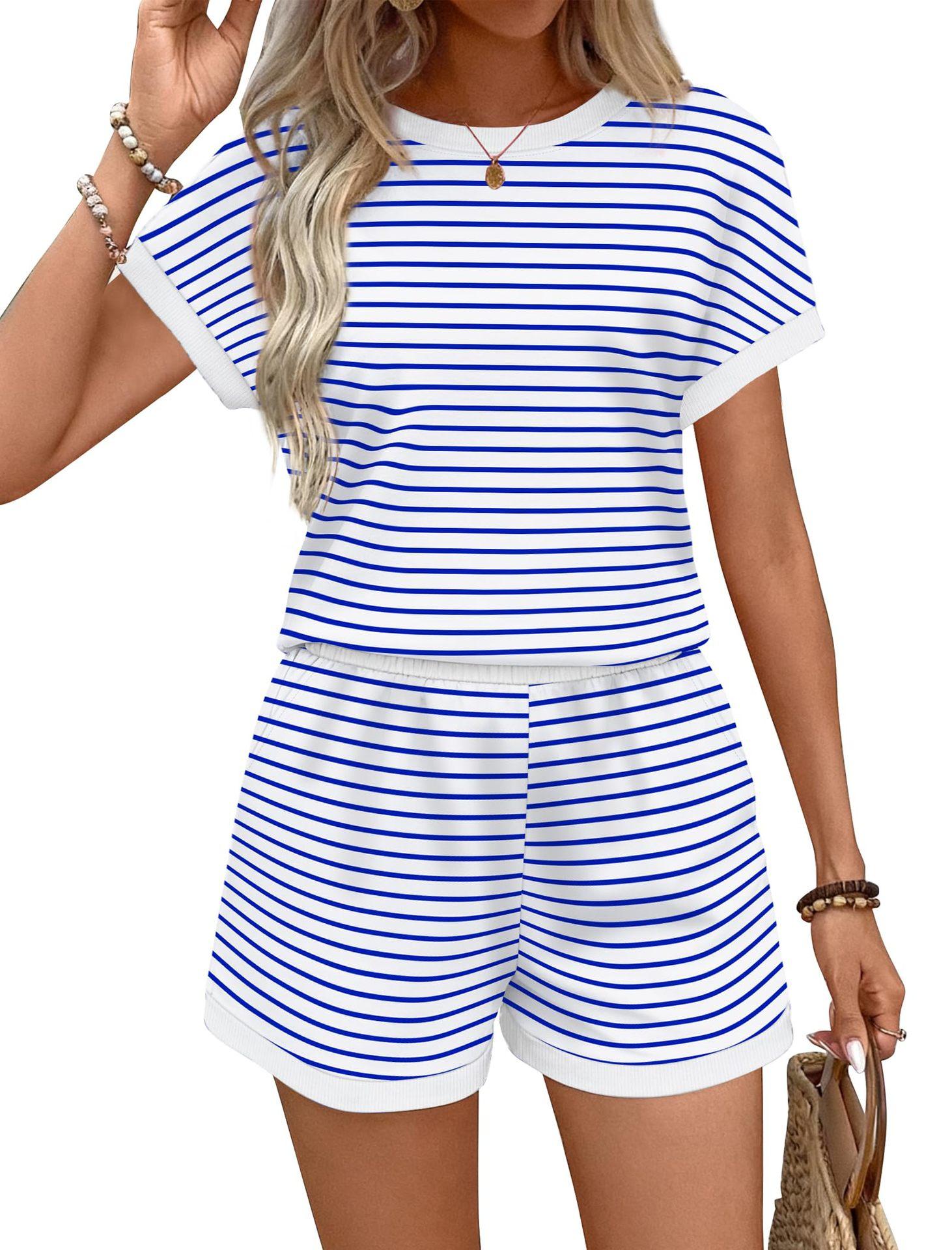 Blue And White Stripes / S