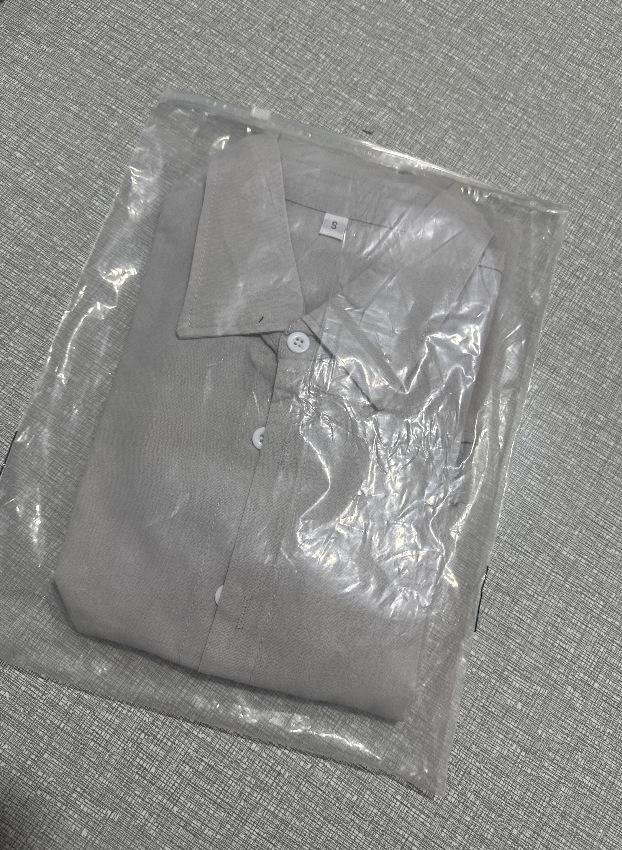 Mens Solid-color Casual Button-up Shirt Breathable