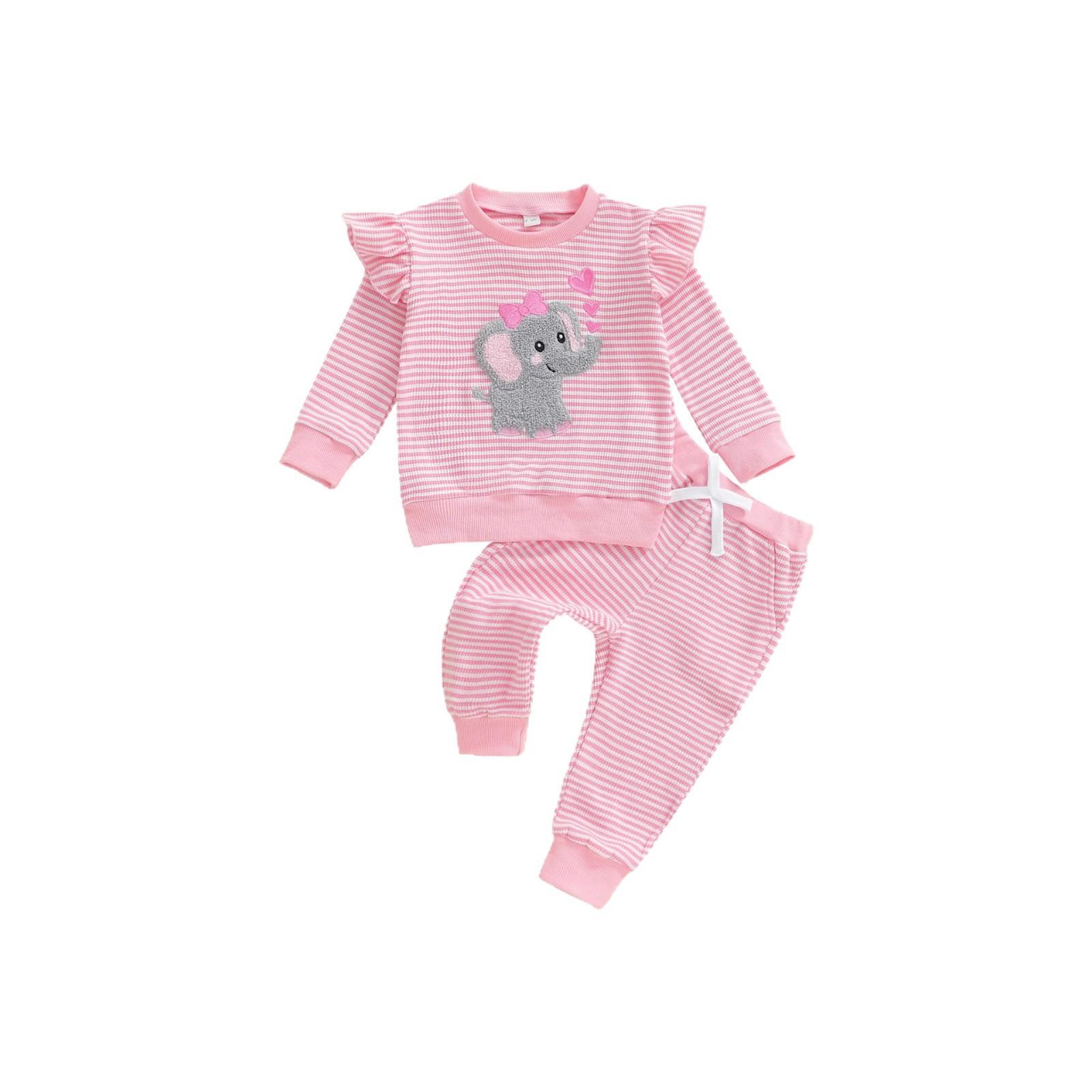 Embroidered Hoodie And Pants Loungewear Set