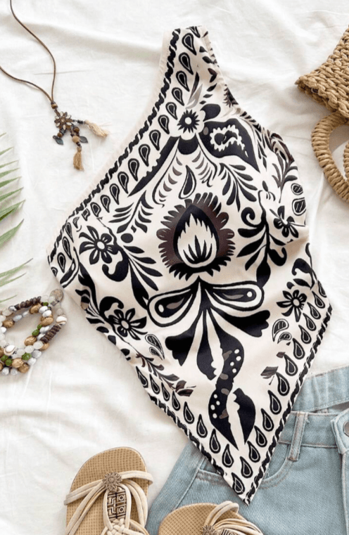 Bohemian Bandana Halter Top