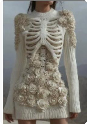 Halloween 3D Printed Long Sleeve Narrow Dress