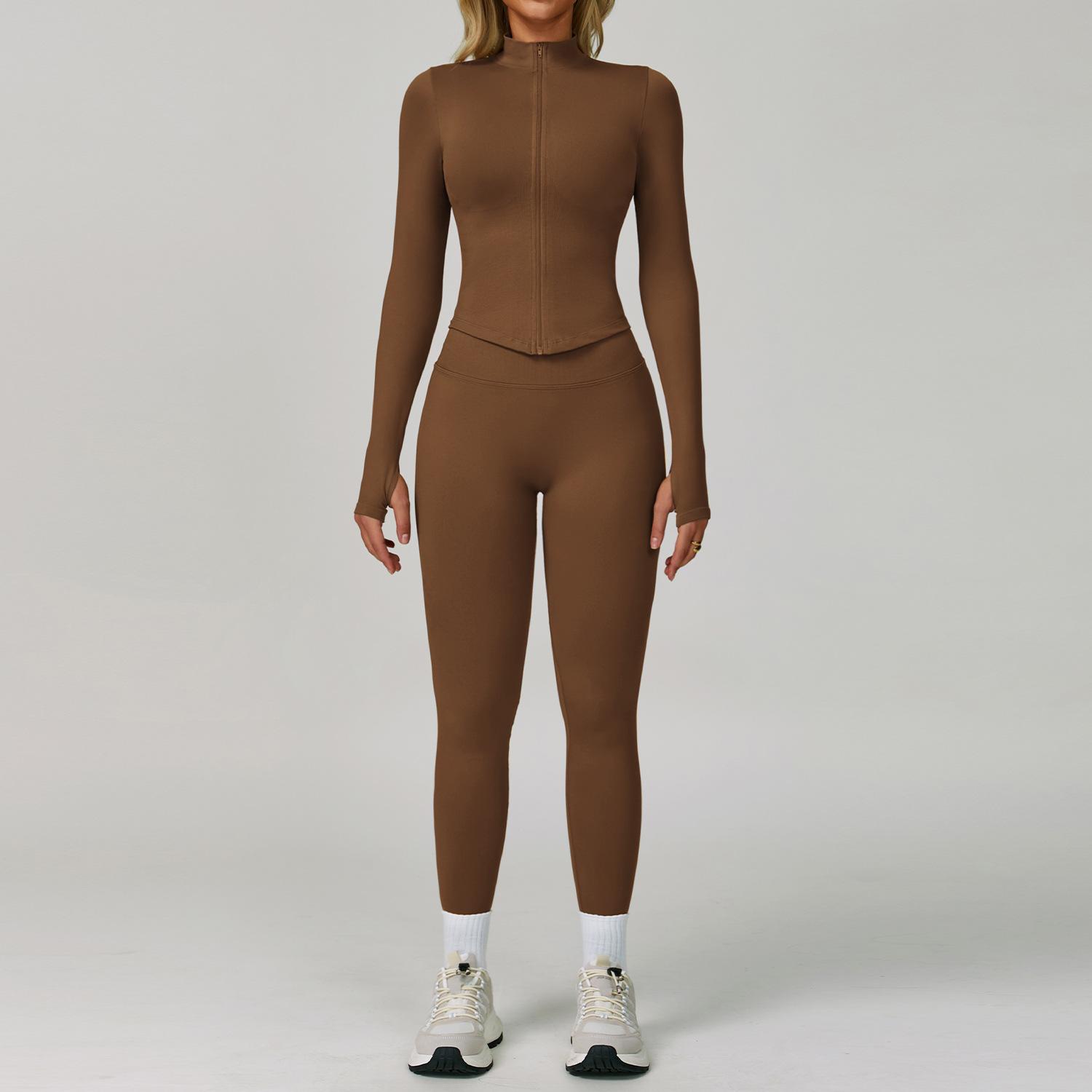 Women's Casual Seamless Tight Yoga Suit