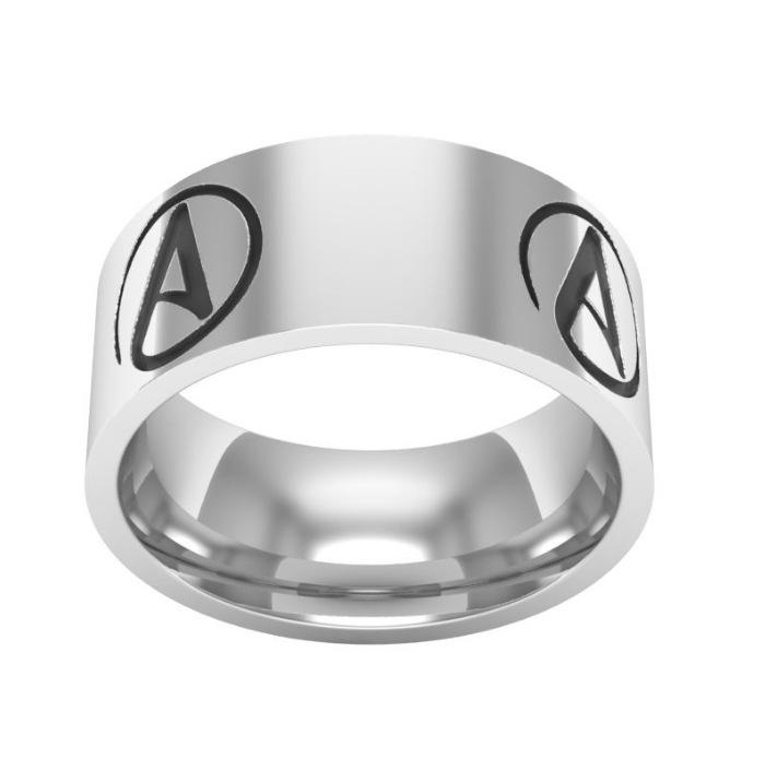 European And American Stainless Steel Mens Ring