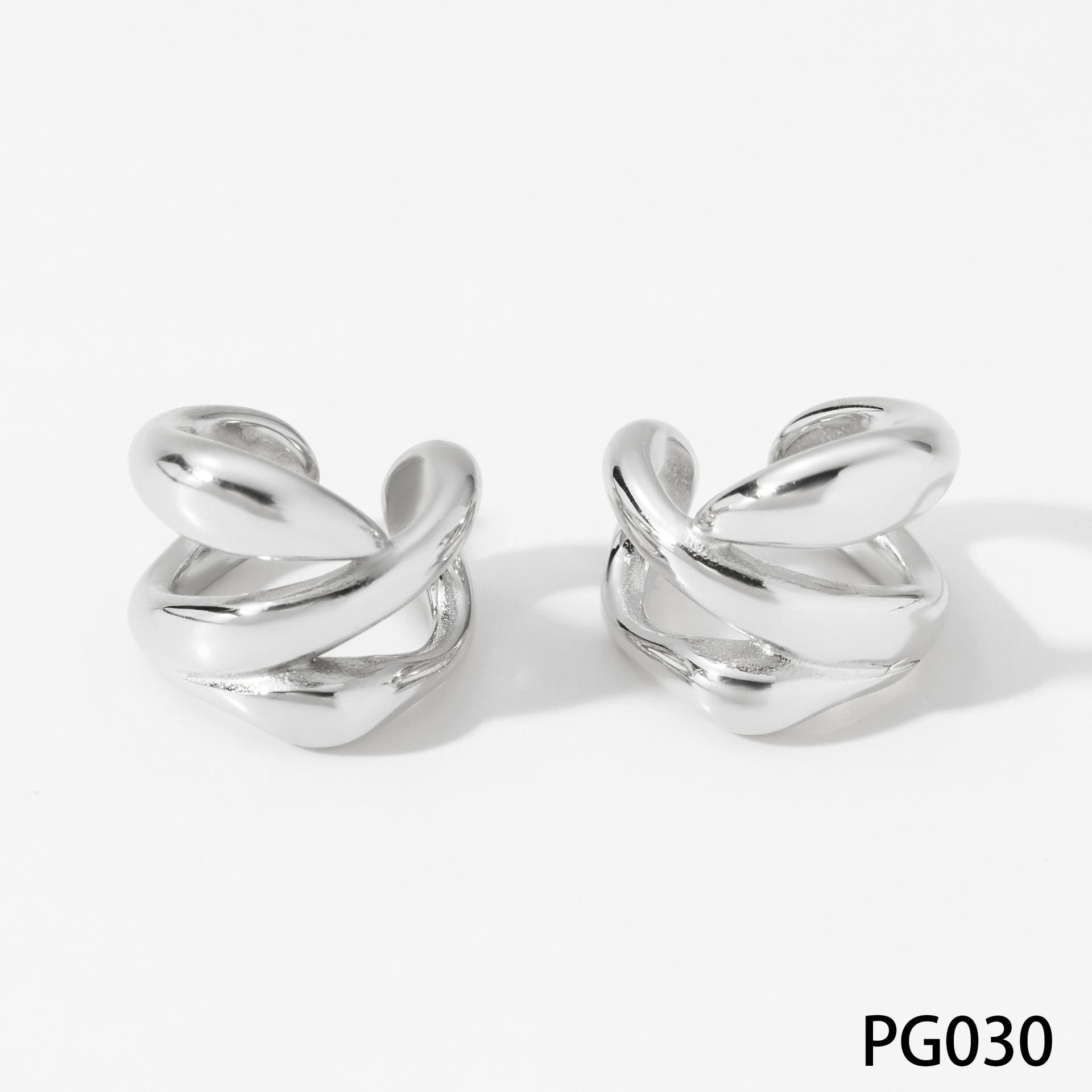 Stainless Steel Minimalist Ear Clips For Women