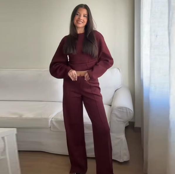 Wine Red Suit / S