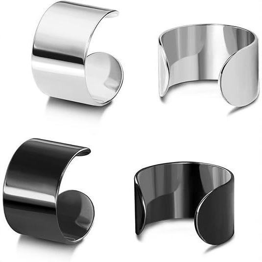 Fashionable Wrap-Around Punk Earrings