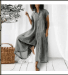 Europeanstyle Womens Casual Solid-colored,Short-sleeved, Mediumlength Shirt And Pants Set