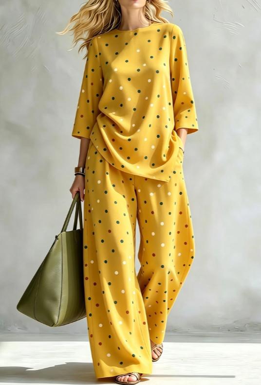 Summer Women's Blouse Set