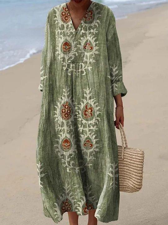 Women's Long Sleeve Shirt Dress
