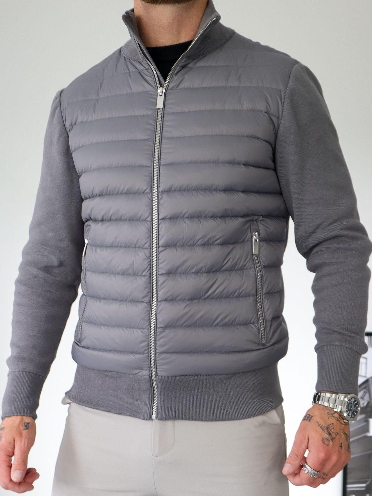 Patchwork Stand-Neck Casual Warm Cotton-Padded Coat