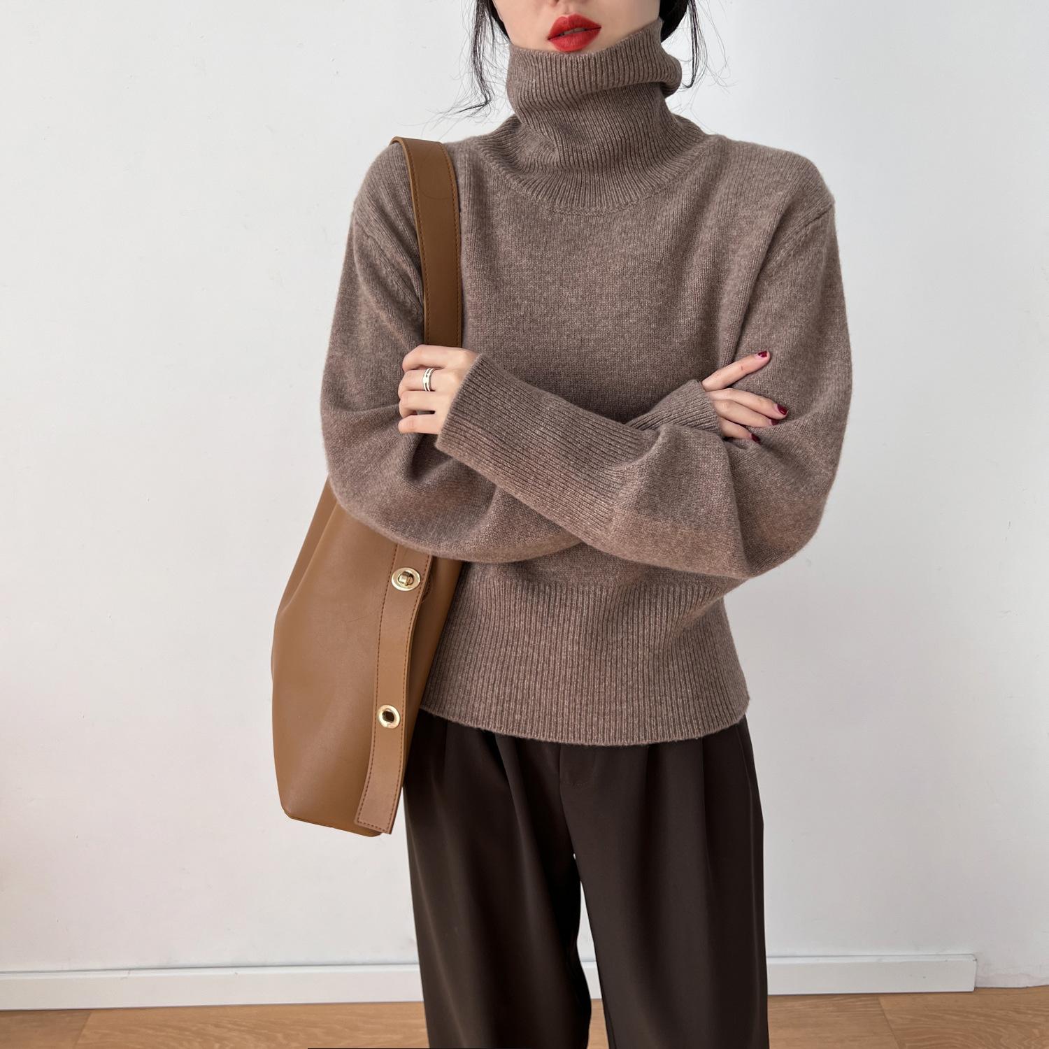 Loose Comfortable Retro Inner Wear Women's Sweater