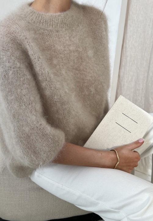European And American Style Cross Border 2026 Spring Summer New Versatile Lazy Style Solid Color Loose Comfortable Casual Plush Sweater For Women