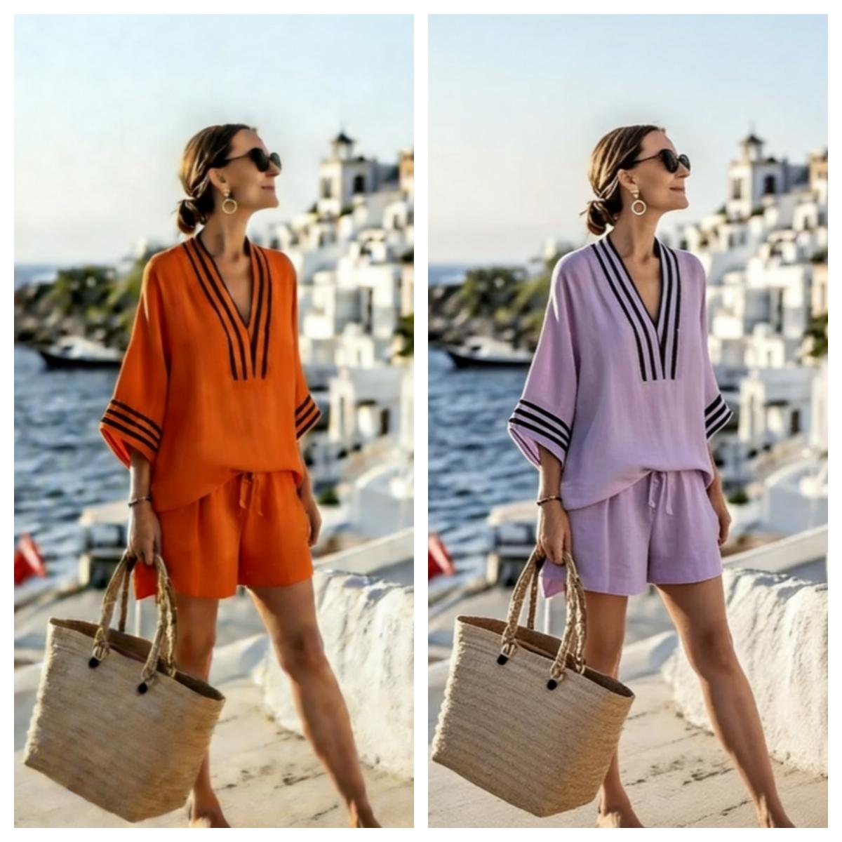 Orange Purple / S