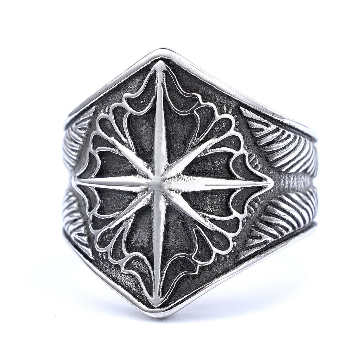 Retro Personalized Beijing-style Ring That Wont Rust