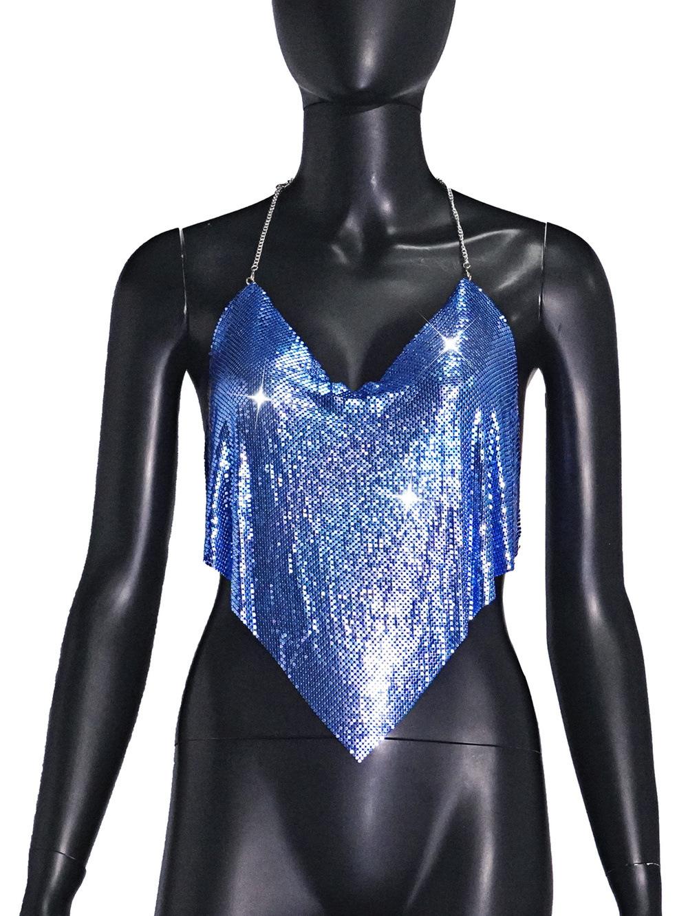 Summer Solid Color Slim Fit Backless Camisole
