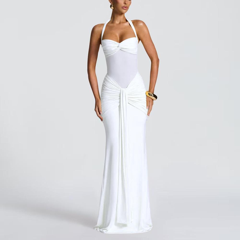Lady Temperament Personalized Hip Bag Dress