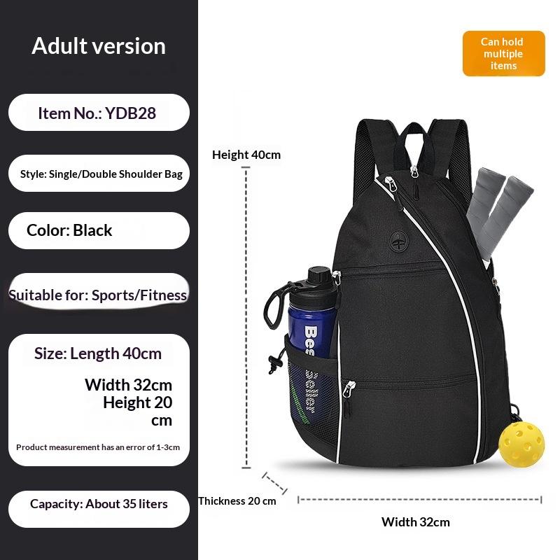 Large-capacity Pickleball Bag, Multi-functional Backpack