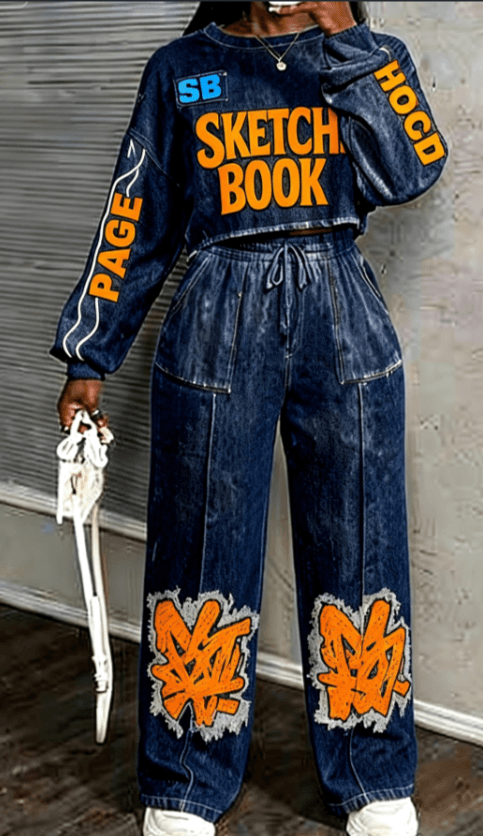 Solid Color Casual Suit Women's Loose Slim Fit Two-piece Set