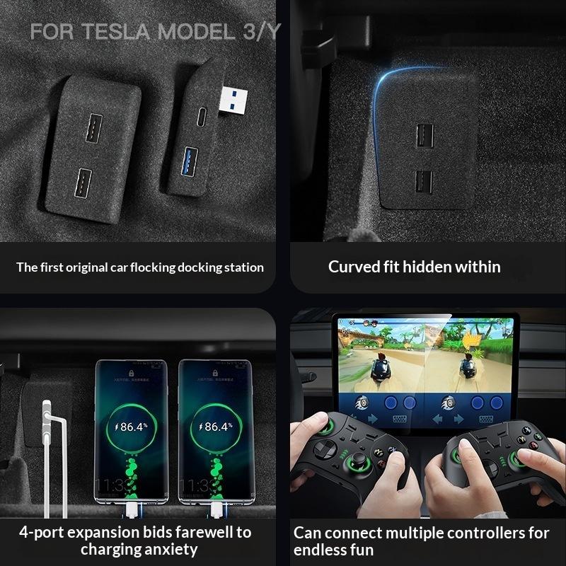 Glovebox Dock, Central Control Extender, USB Accessories