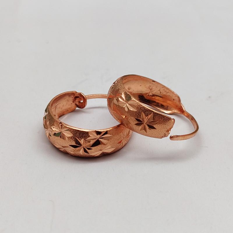 Retro Ethnic-style Copper Earrings