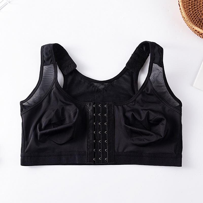 New Plus-Size Front-Closure Comfortable Wireless Sports Bra