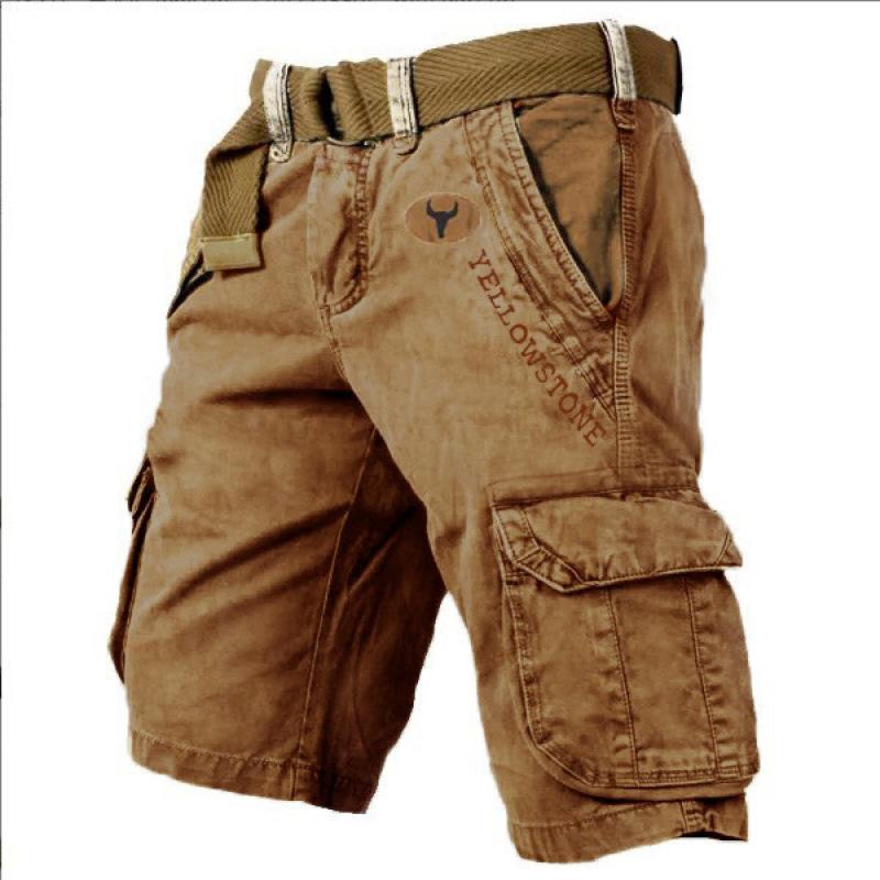 Men's Summer Cotton Shorts In Europe And America