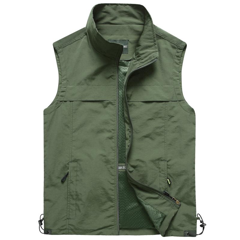 Spring Autumn Outdoor Leisure For Men Fishing And Photography Vest