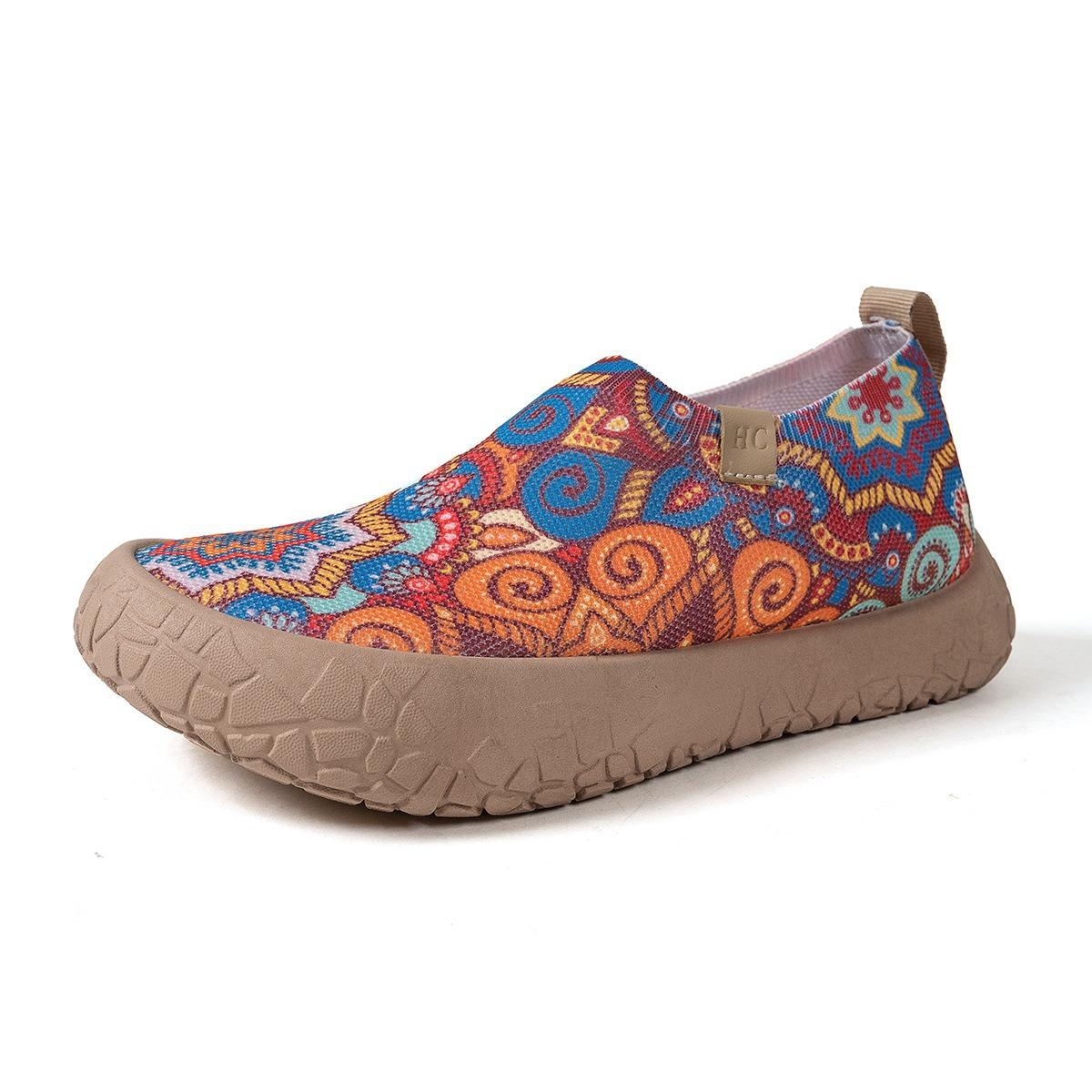 Womens Slip-on Soft-soled Sports Casual Shoes