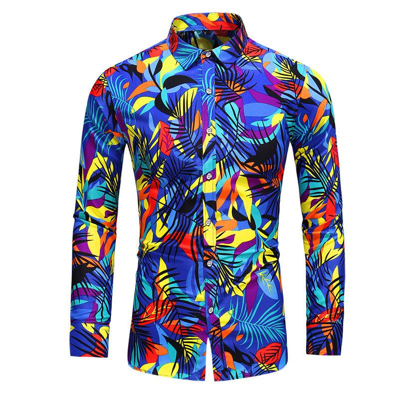 Plus-size Mens Foreign-trade Shirts