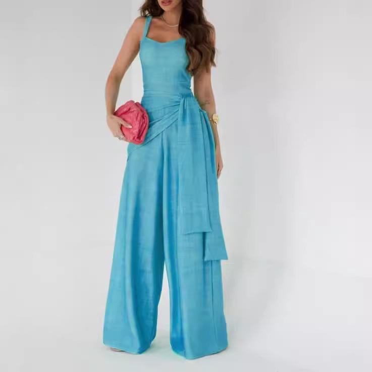 New Style Fashionable Casual Suspender Pants For Women