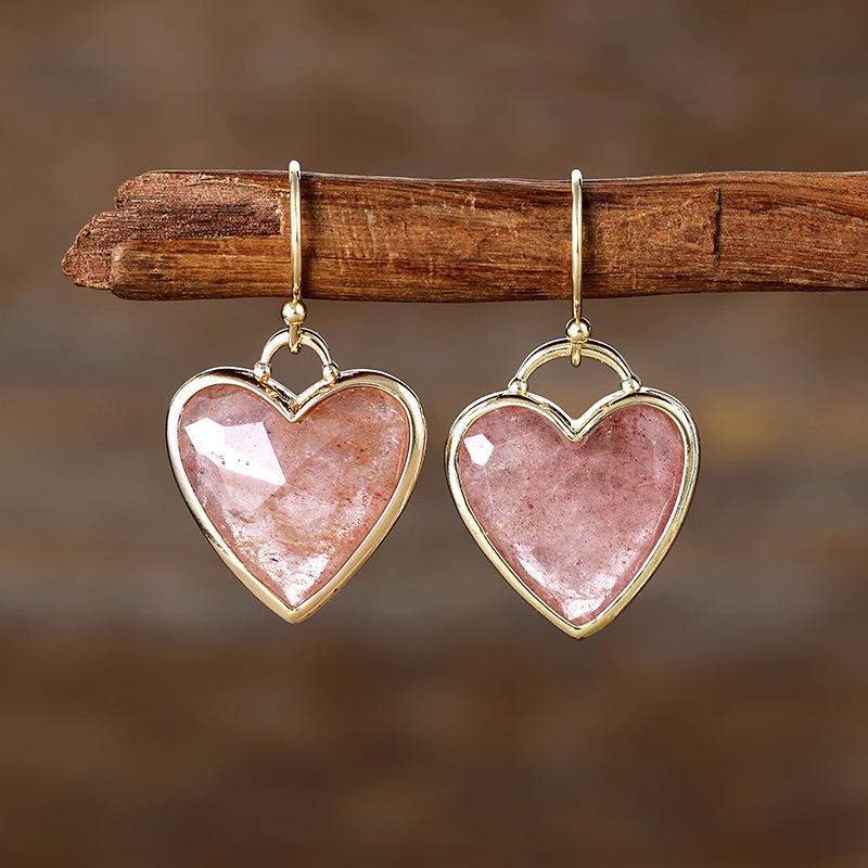 Bohemian Water Drop Pendant Earrings Women
