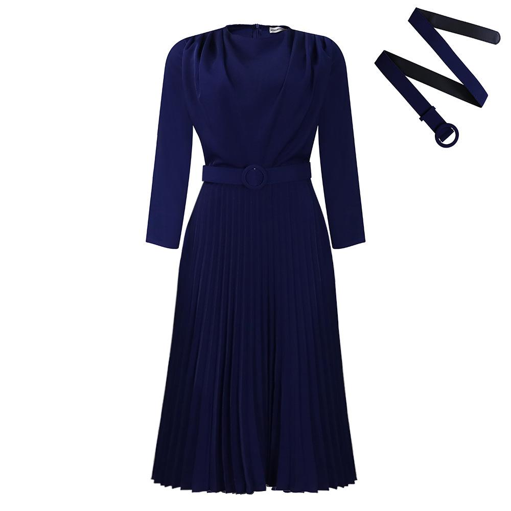 OL Solid Color African Plus Size Dress
