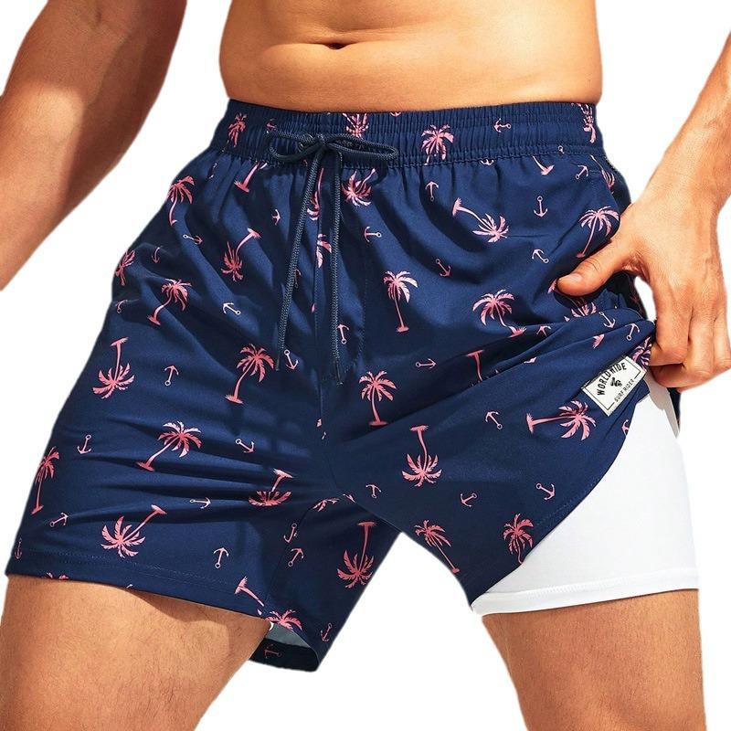 Navy Blue Coconut Tree / S