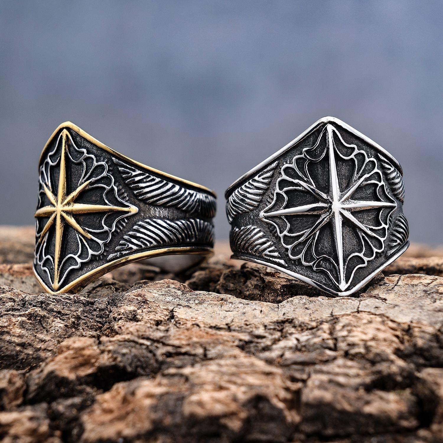 Retro Personalized Beijing-style Ring That Wont Rust