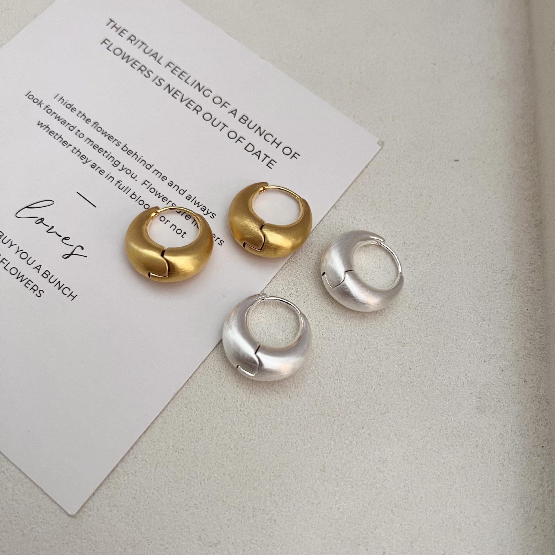 Simple And Stylish Cool-style Unisex Metal Earrings
