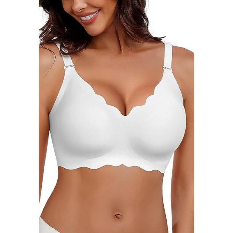 Plus-size Seamless Bra Perfect For Larger Bustspush-up Comfortable And Beautiful