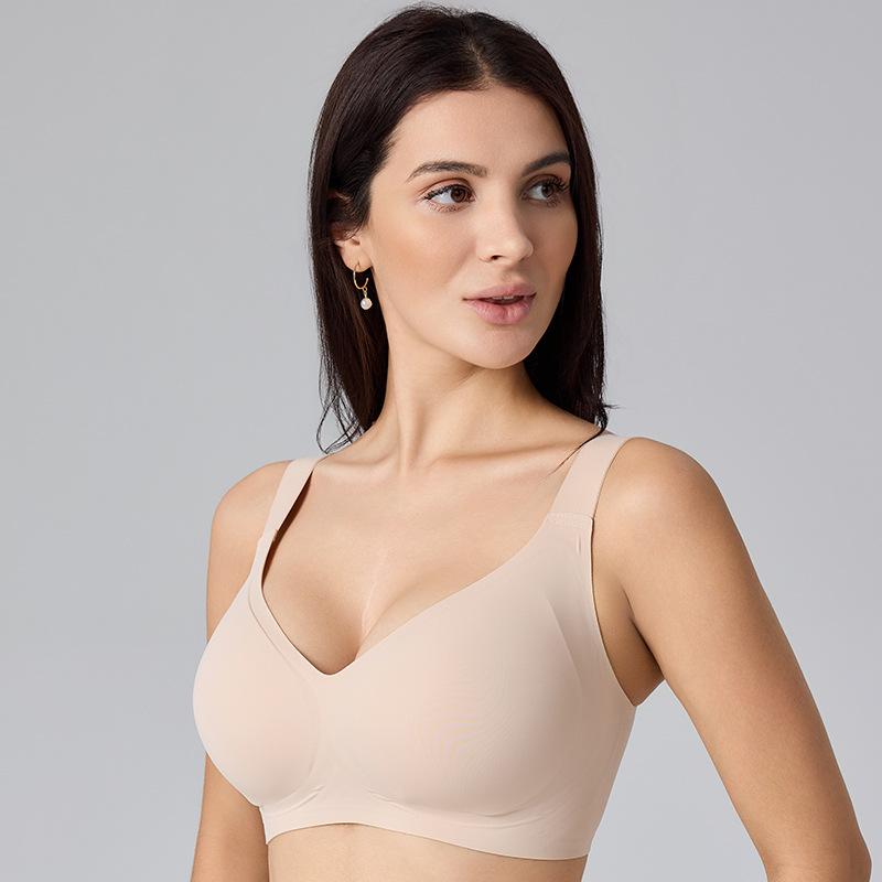 Womens Comfortable Padded Jelly Sports Bra